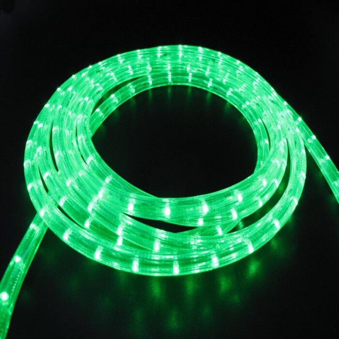 LED Lichtschlauch 24 V / Rollenware 30 Meter / grüne LED / 13 mm / 36 LED/M