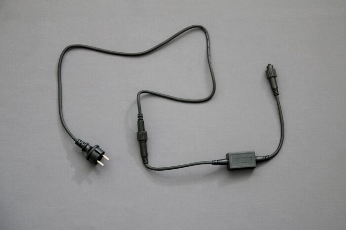MK 001-011 QuickFix® LED Main Connector Anschlusskabel Schwarz für LED-Produkte System IP 67