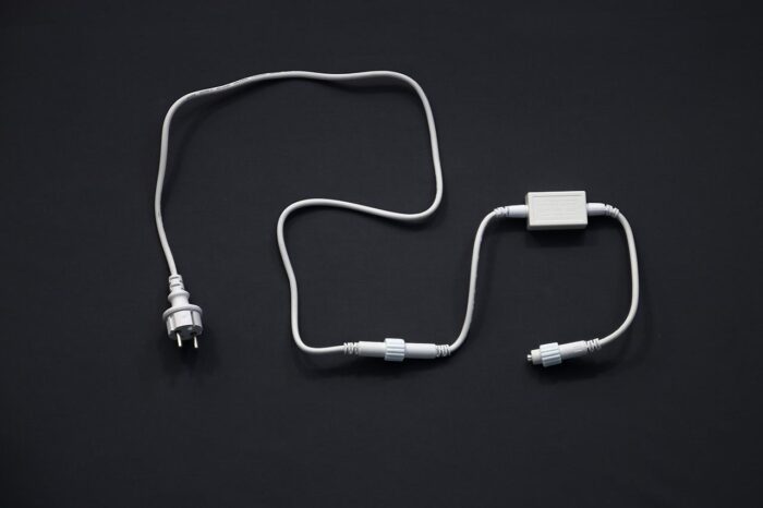 MK 001-012 QuickFix® LED Main Connector Anschlusskabel Weiss für LED-Produkte System IP 67
