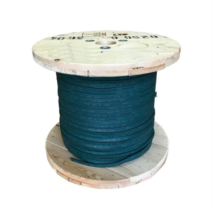 500 M Illu Kabel H05RNH2-F 2x1,5 mm² Dunkelgrünes Flachkabel