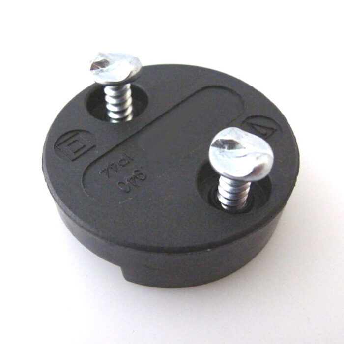 Illu Fassung E27 Thermoplast mit Anschraubdeckel 1er Set incl. Dichtring für Flachleitung H05RNH2-F 2x1,5 mm² – Bild 2