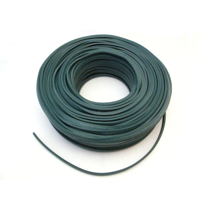 100 M Draka Kabel Illu Kabel H05RNH2-F 2x1,5 mm² Dunkelgrünes Flachbandkabel