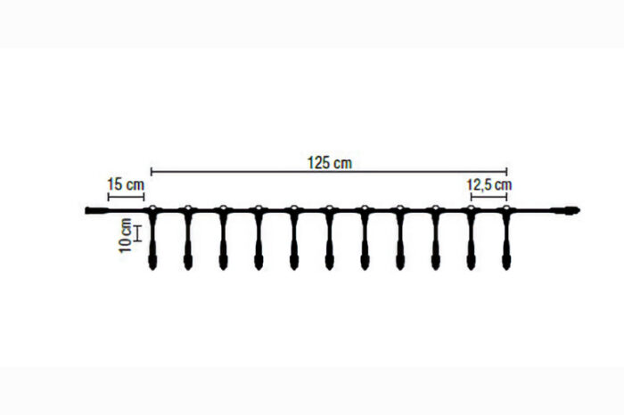 MK 001-130 QuickFix® Divider 11 Verteiler 11 Ausgänge Weiss für LED-Produkte System IP 67 – Bild 3
