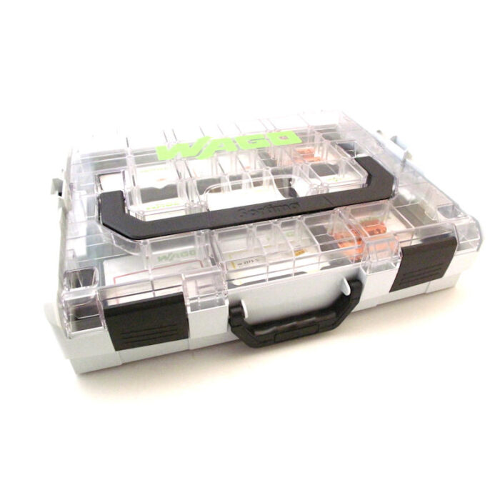 WAGO 887-926 Verbindungsklemmenset L-BOXX® 102 mit Klemmen der Serien 221 2273 transparenter Deckel