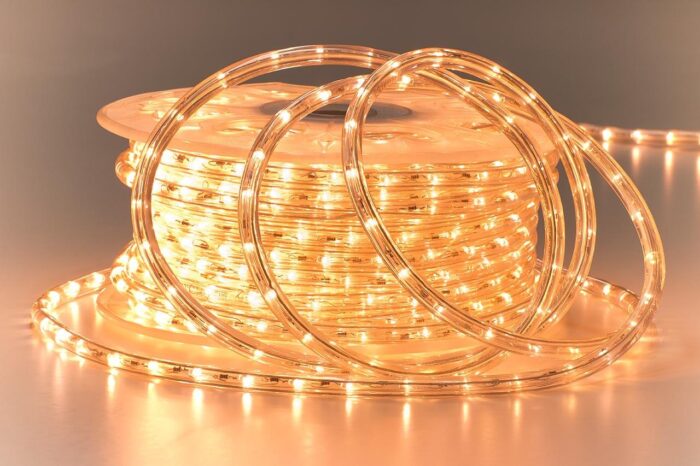 MK 248-200 LED Rope Light Lichtschlauch 220-240 V 13 mm warmweisse LED 30 LED/Meter