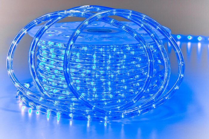 MK 248-202 LED Rope Light Lichtschlauch 220-240 V 13 mm blaue LED 30 LED/Meter