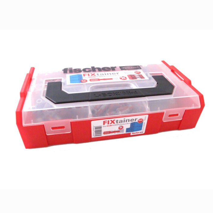 Fischer 535968 FIXtainer DUOPOWER (210) 120/6x30,60/8x40,30/10x50 Dübel
