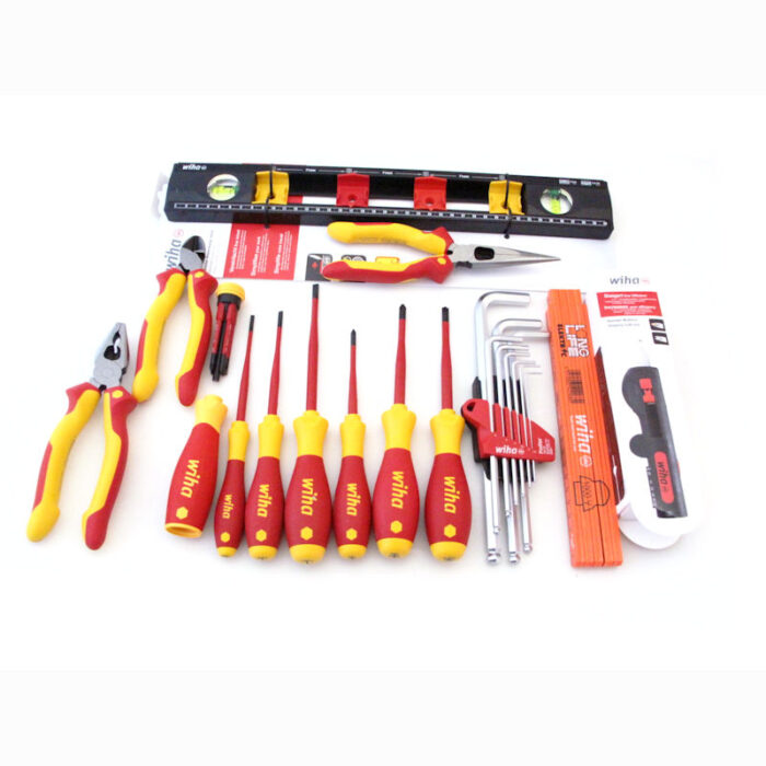 Wiha 45528 Werkzeugrucksack Elektriker 28teilig 385 x 260 x 530mm – Bild 3